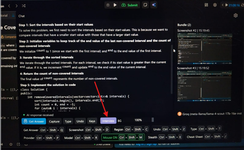 Overlay UI